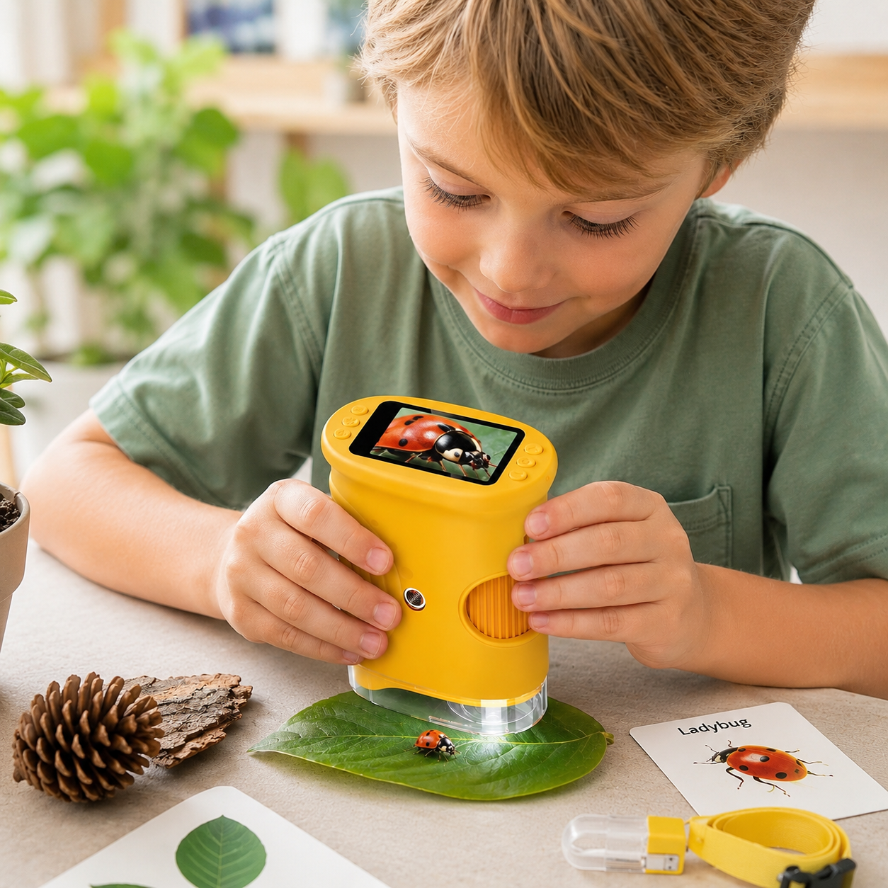 Taschenmikroskop für Kinder